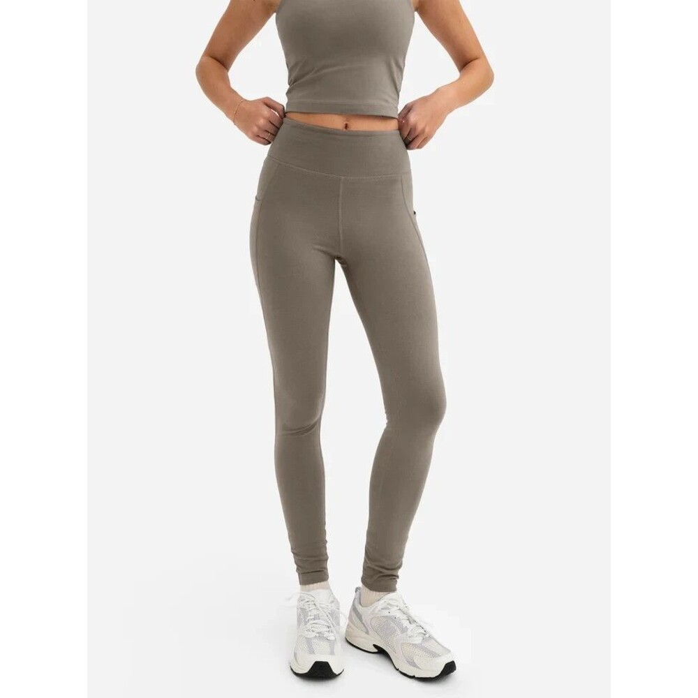 MATE THE LABEL ORGANIC COTTON STRETCH POCKET PEBBLE LEGGINGS NEW‎ AND NWOT